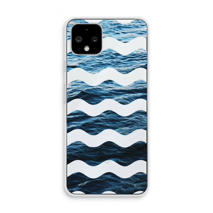 Oceaan: Pixel 4 Transparant Hoesje