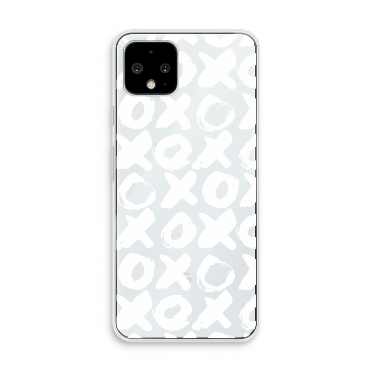 XOXO: Pixel 4 Transparant Hoesje