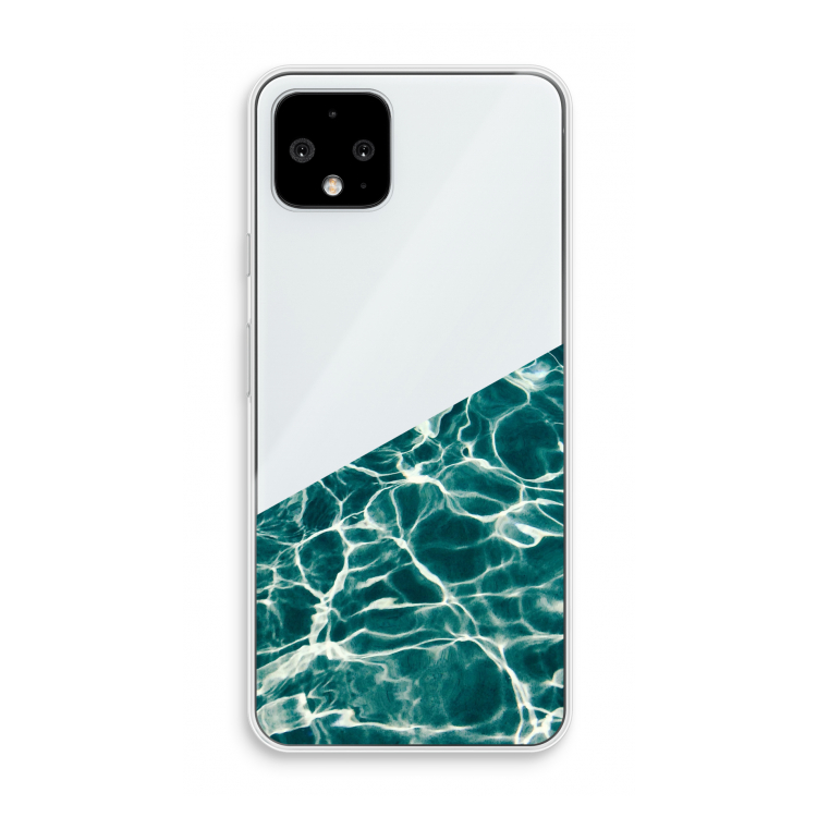 Weerkaatsing water: Pixel 4 Transparant Hoesje