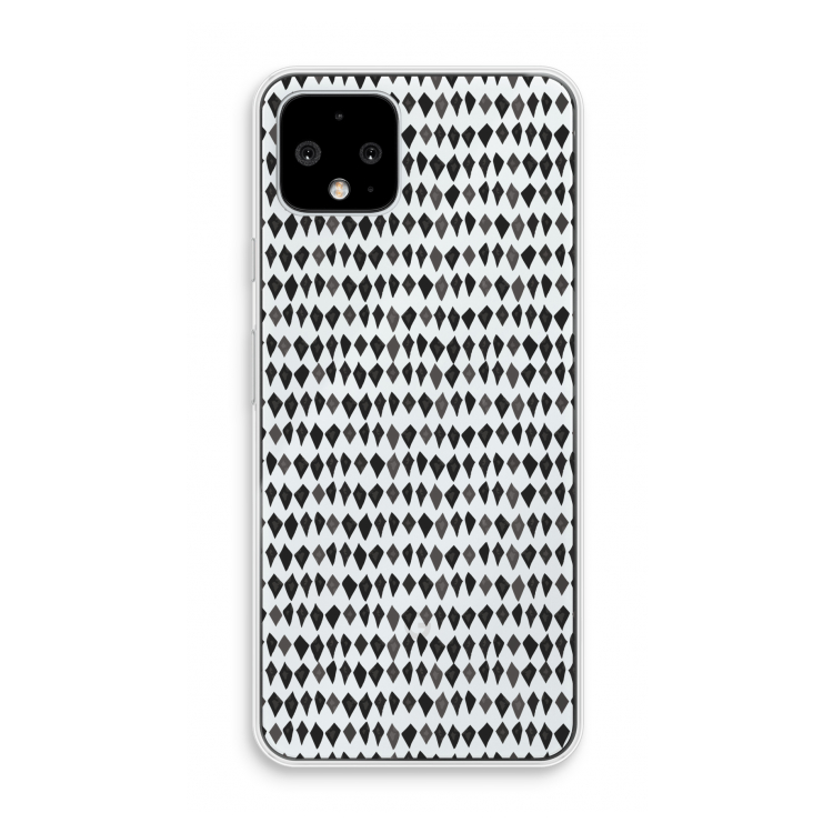 Crazy shapes: Pixel 4 Transparant Hoesje