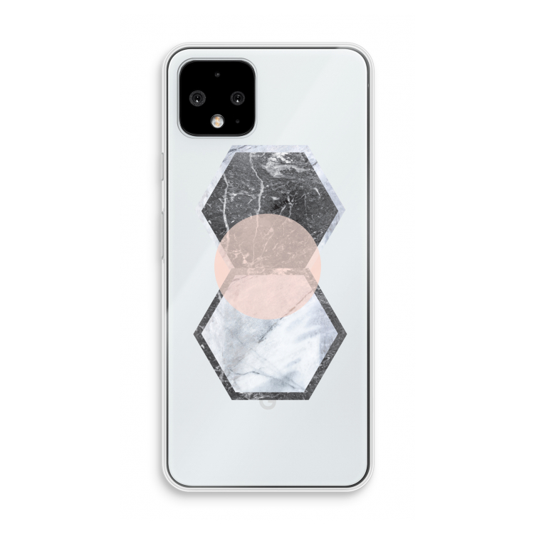 Creatieve toets: Pixel 4 Transparant Hoesje