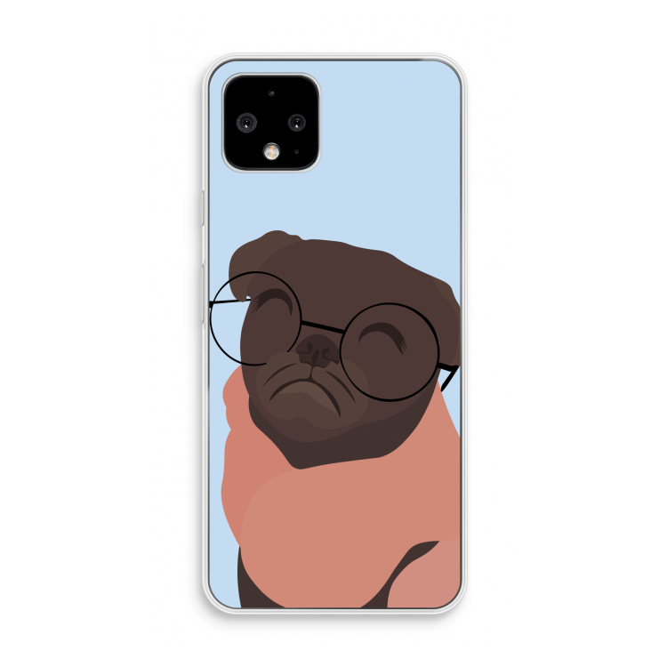 Ludo: Pixel 4 Transparant Hoesje