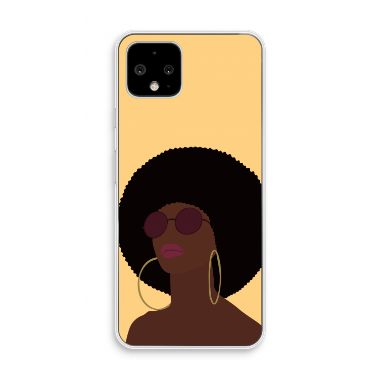 Golden hour: Pixel 4 Transparant Hoesje