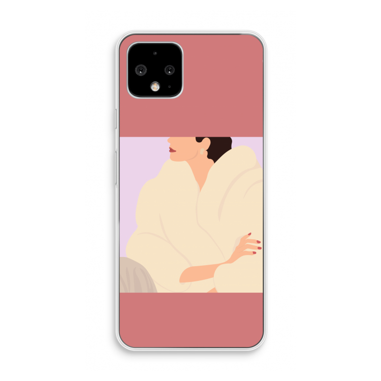 Cosy: Pixel 4 Transparant Hoesje