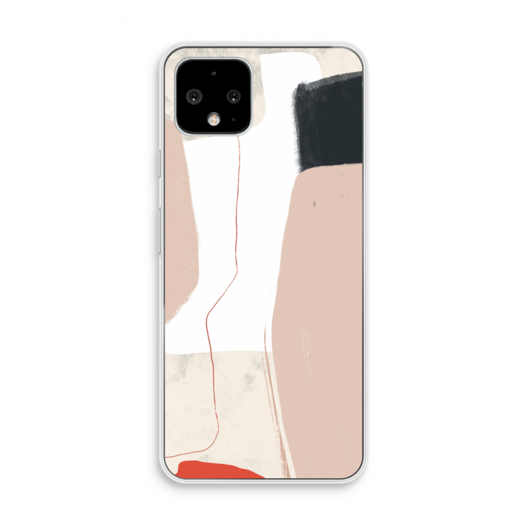 Lava: Pixel 4 Transparant Hoesje