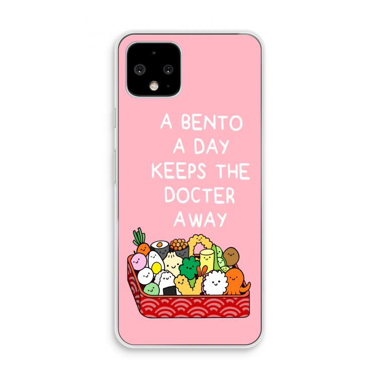 Bento a day: Pixel 4 Transparant Hoesje
