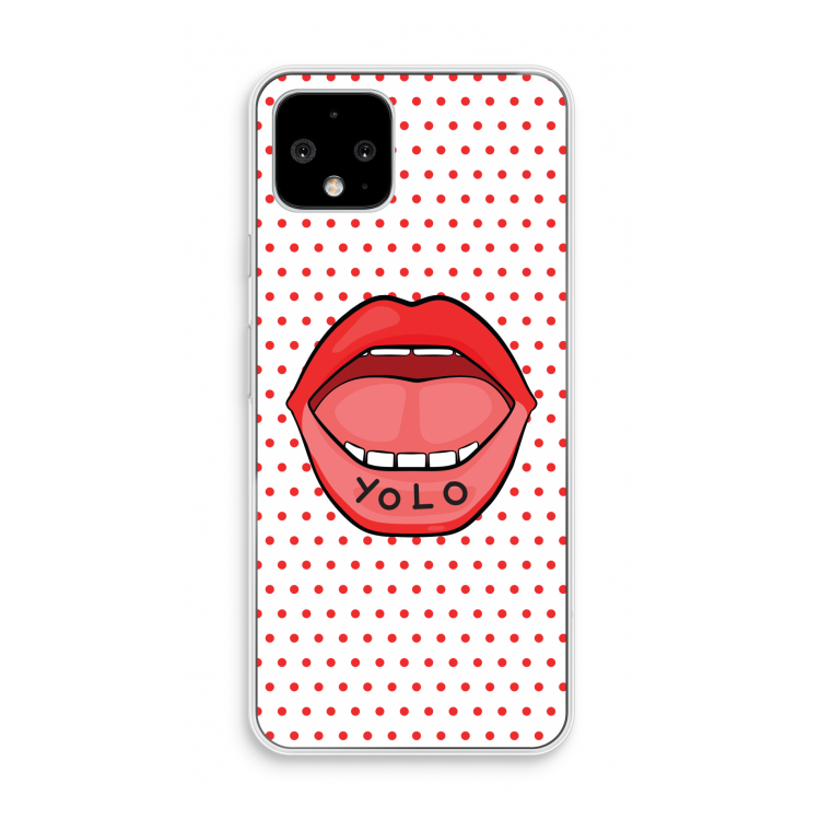 Yolo Denise: Pixel 4 Transparant Hoesje