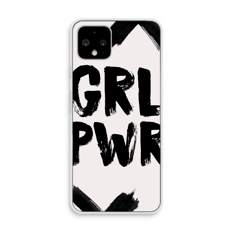 Girl Power #2: Pixel 4 Transparant Hoesje