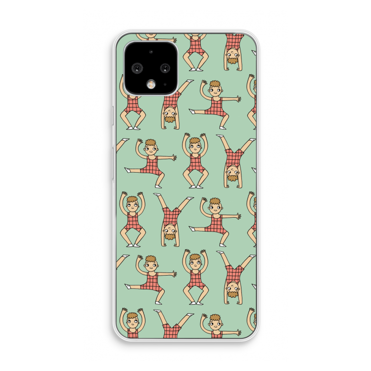 Gymboys: Pixel 4 Transparant Hoesje