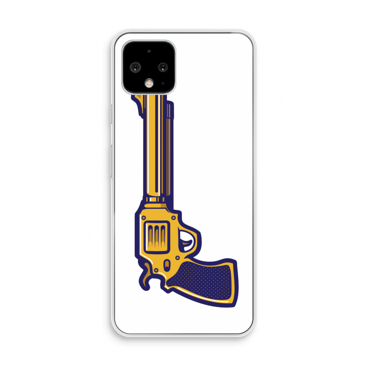 Pew Pew Pew: Pixel 4 Transparant Hoesje