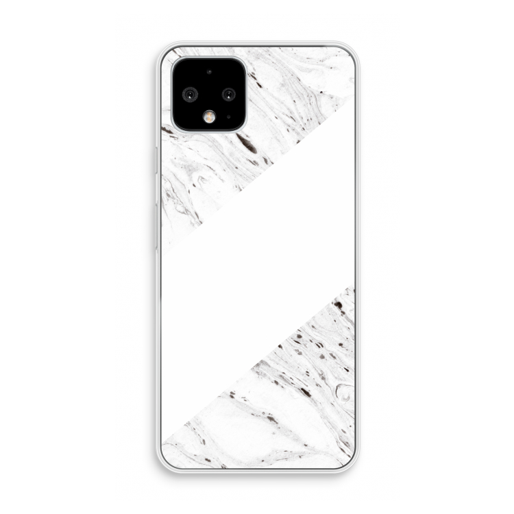 Biggest stripe: Pixel 4 Transparant Hoesje