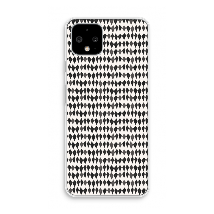 Crazy shapes: Pixel 4 Transparant Hoesje