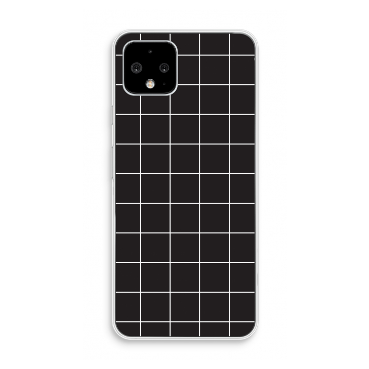 Rooster 2: Pixel 4 Transparant Hoesje