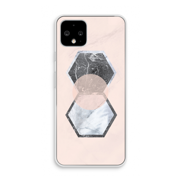 Creatieve toets: Pixel 4 Transparant Hoesje