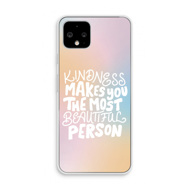The prettiest: Pixel 4 Transparant Hoesje