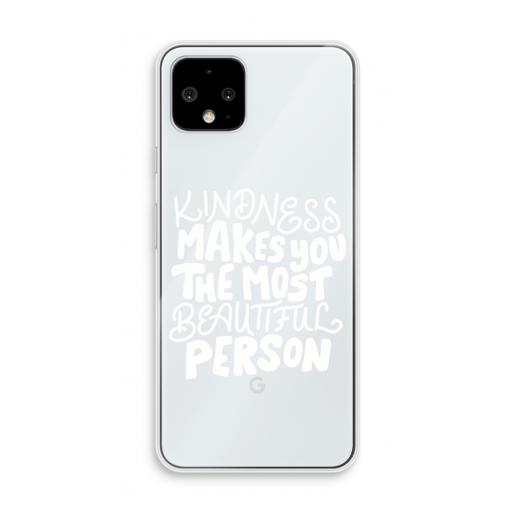 The prettiest: Pixel 4 Transparant Hoesje