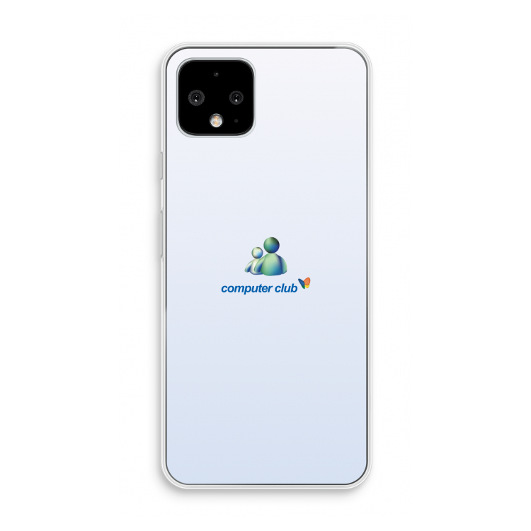 MSN: Pixel 4 Transparant Hoesje