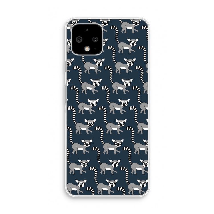 Makis: Pixel 4 Transparant Hoesje
