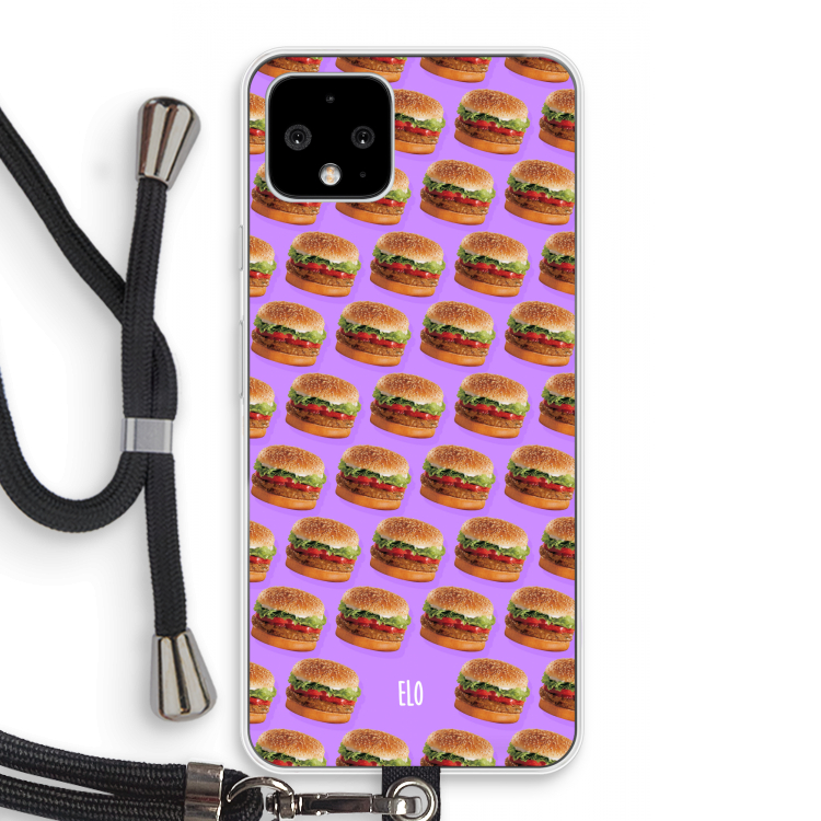 Giants: Pixel 4 Transparant Hoesje met koord