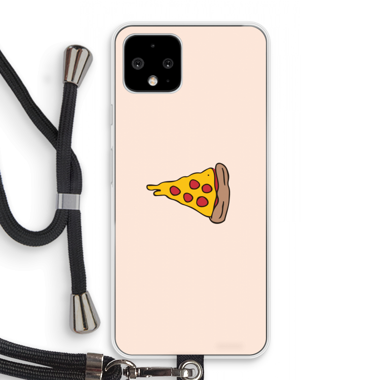 You Complete Me #1: Pixel 4 Transparant Hoesje met koord