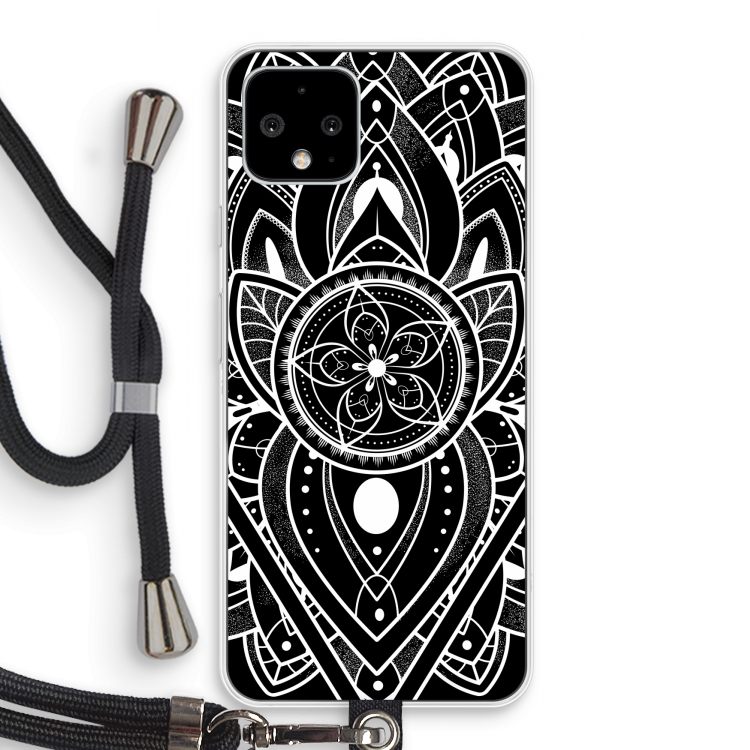 It's Complicated: Pixel 4 Transparant Hoesje met koord