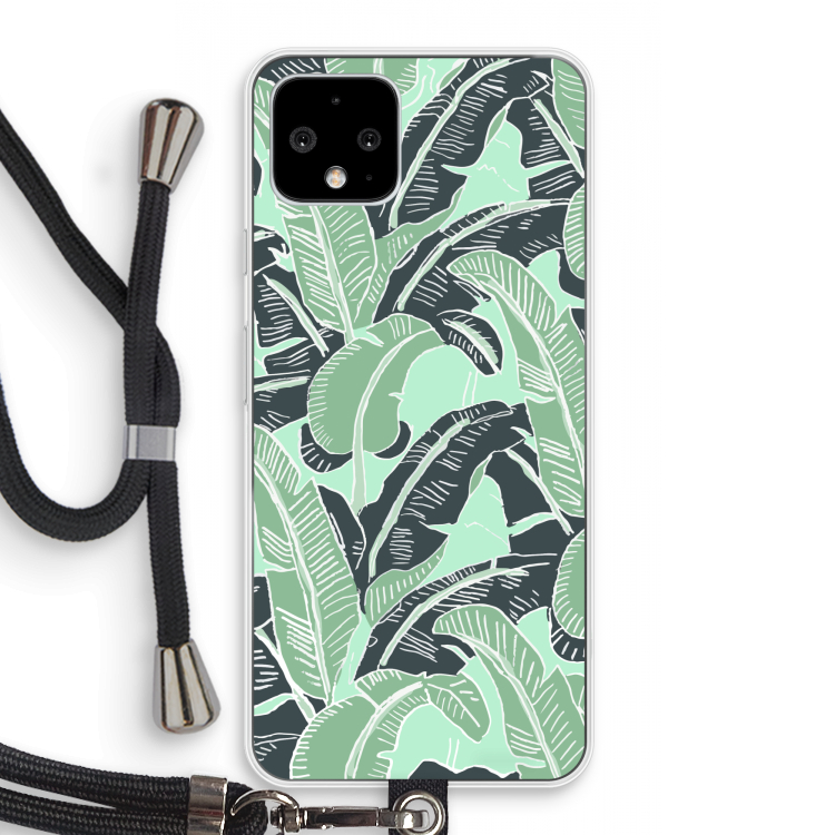 This Sh*t Is Bananas: Pixel 4 Transparant Hoesje met koord