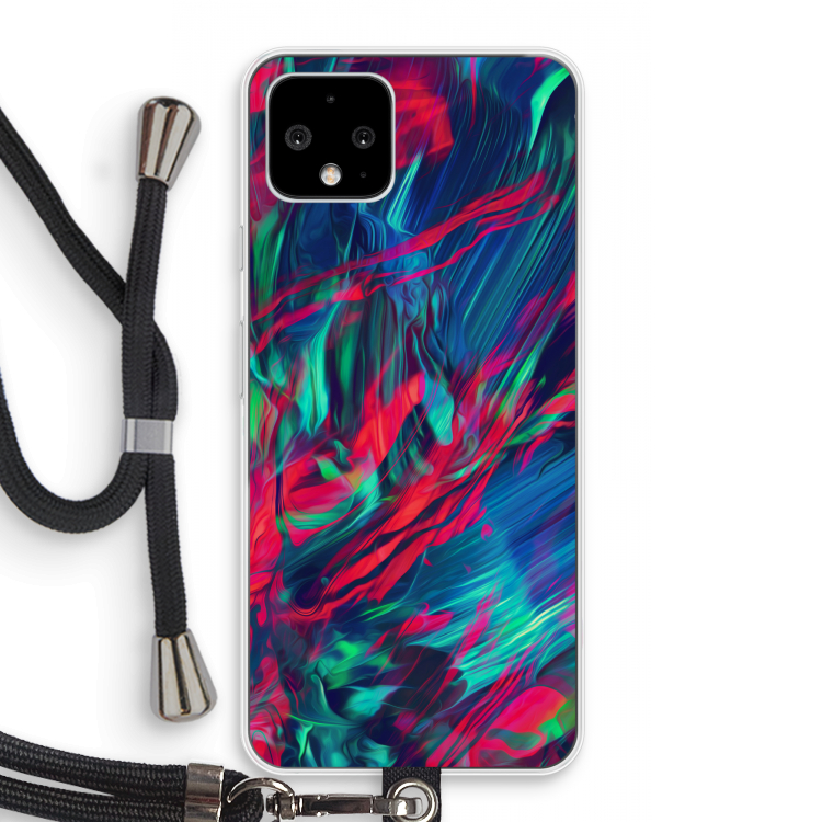Pilgrims Of The Sea: Pixel 4 Transparant Hoesje met koord