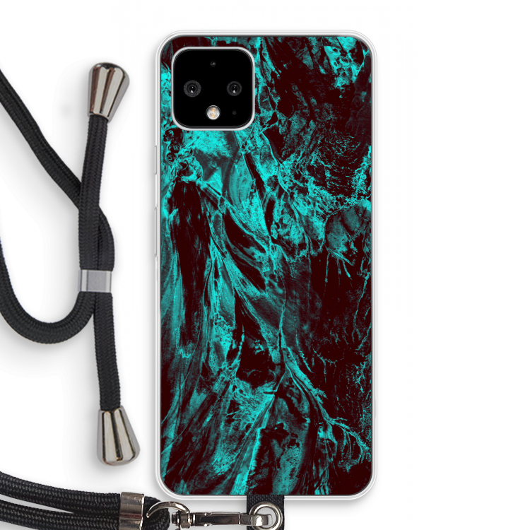 Ice Age: Pixel 4 Transparant Hoesje met koord