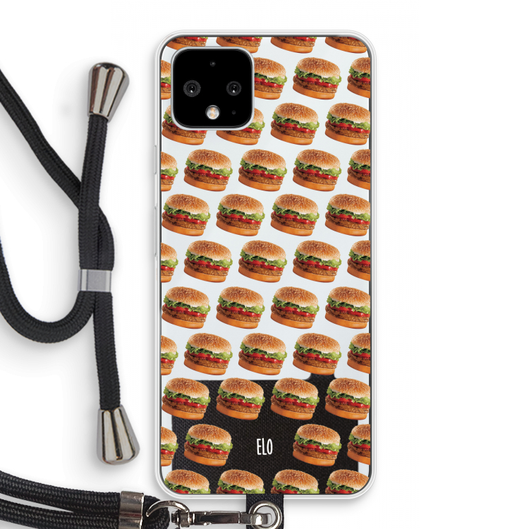 Giants: Pixel 4 Transparant Hoesje met koord