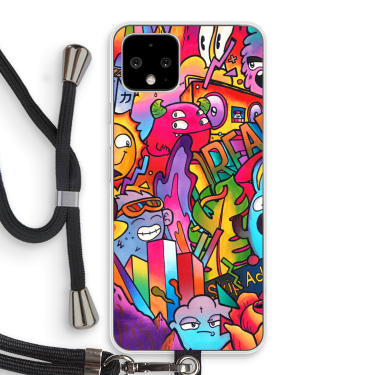 Dreams: Pixel 4 Transparant Hoesje met koord