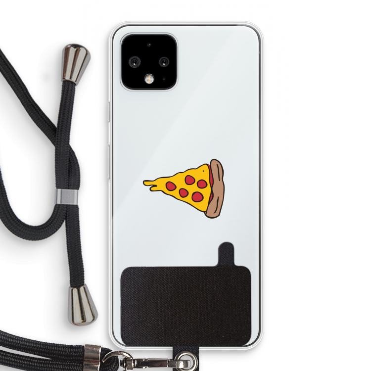 You Complete Me #1: Pixel 4 Transparant Hoesje met koord