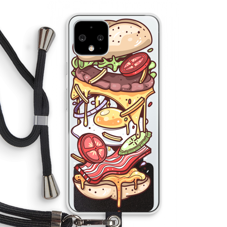 Diet Coke Please: Pixel 4 Transparant Hoesje met koord