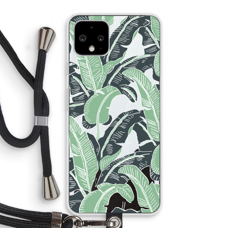This Sh*t Is Bananas: Pixel 4 Transparant Hoesje met koord