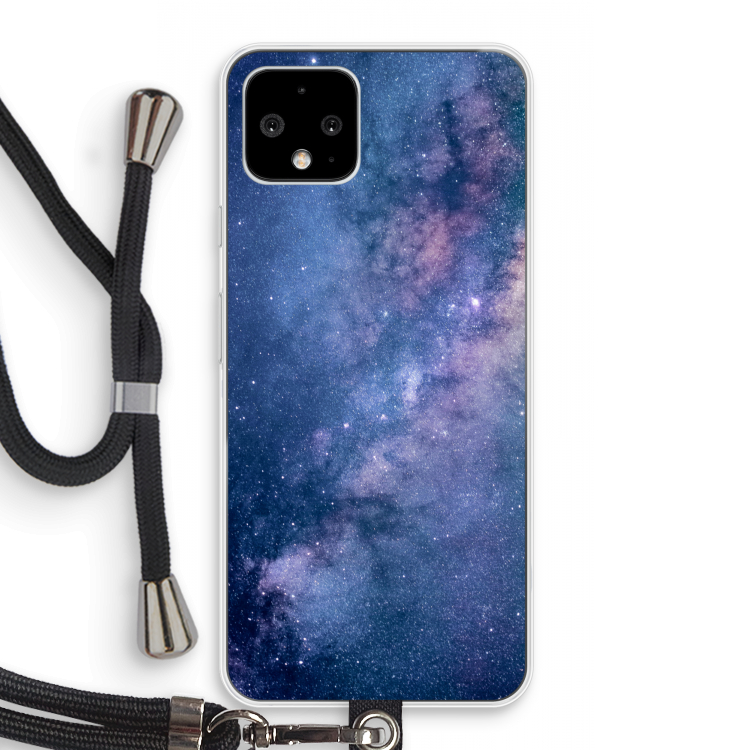 Nebula: Pixel 4 Transparant Hoesje met koord