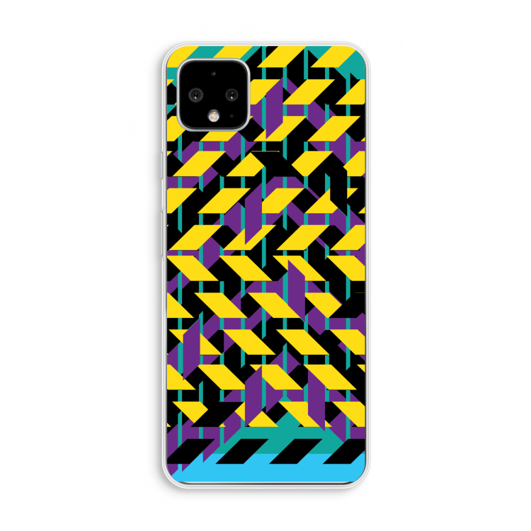 Skew Bee 3: Pixel 4 XL Transparant Hoesje