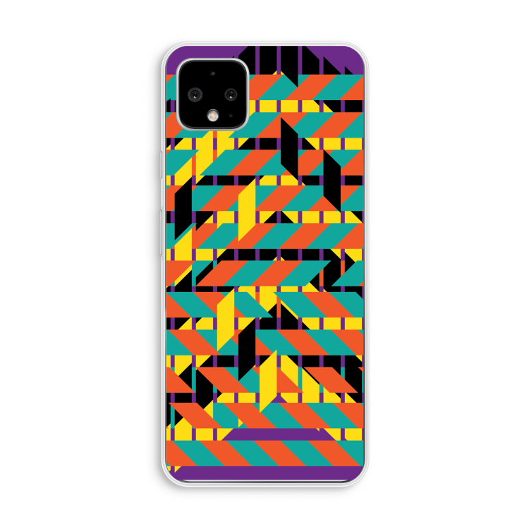 Skew Bee 2: Pixel 4 XL Transparant Hoesje