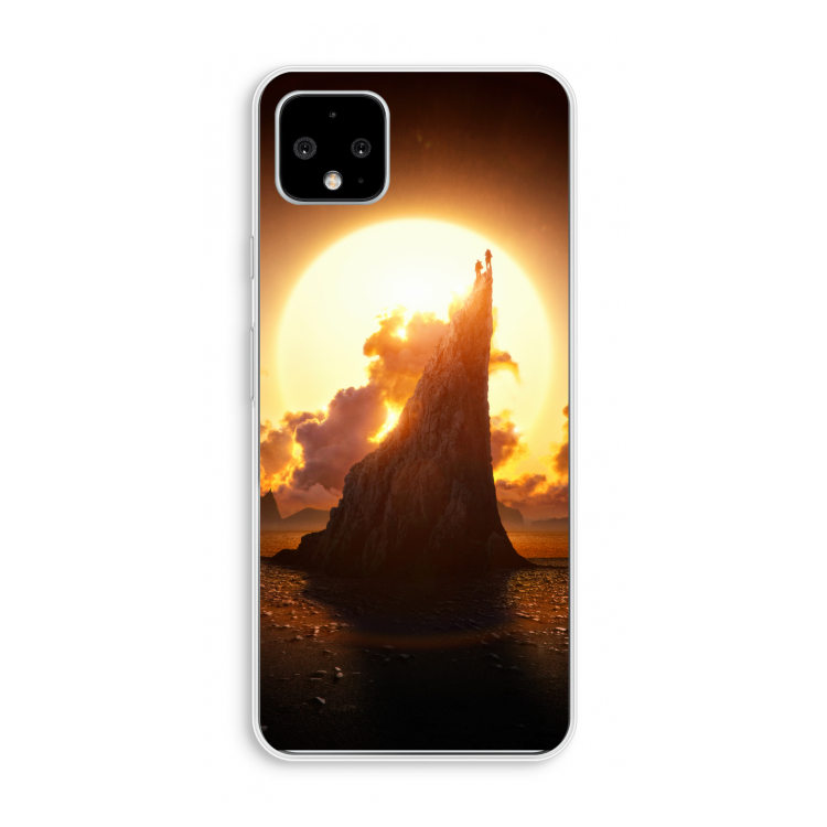 Children of the Sun: Pixel 4 XL Transparant Hoesje
