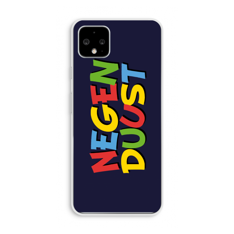 90's One: Pixel 4 XL Transparant Hoesje