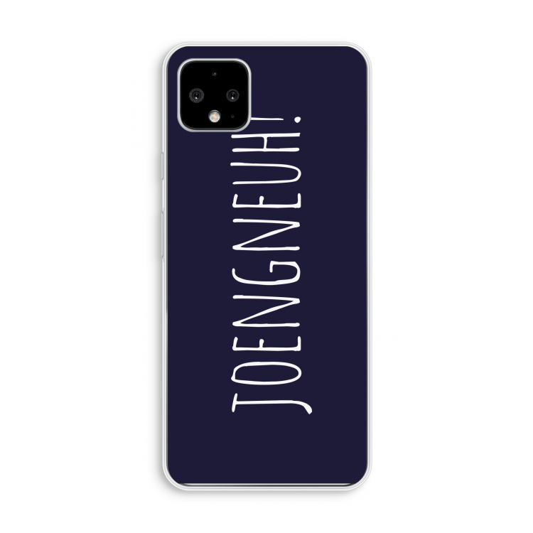 Joengneuh!: Pixel 4 XL Transparant Hoesje