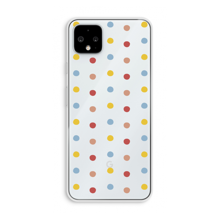 Bollen: Pixel 4 XL Transparant Hoesje