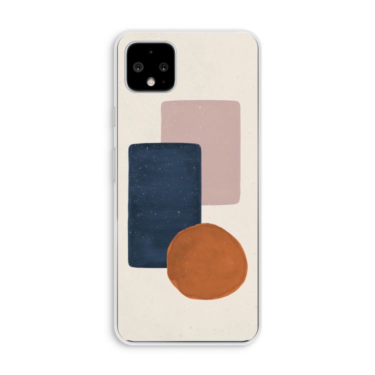 Geo #3: Pixel 4 XL Transparant Hoesje