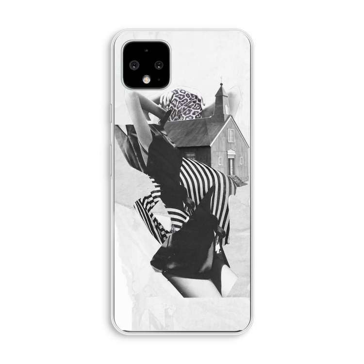 House: Pixel 4 XL Transparant Hoesje