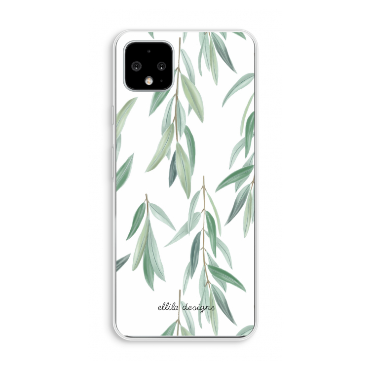 Branch up your life: Pixel 4 XL Transparant Hoesje