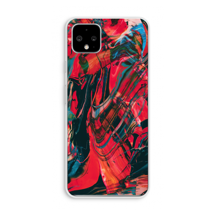 Endless Descent: Pixel 4 XL Transparant Hoesje