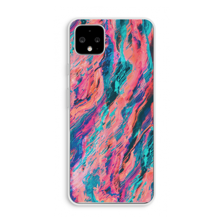 Electric Times: Pixel 4 XL Transparant Hoesje
