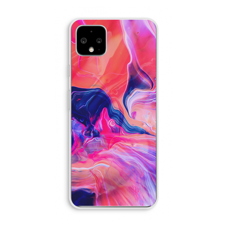 Earth And Ocean: Pixel 4 XL Transparant Hoesje