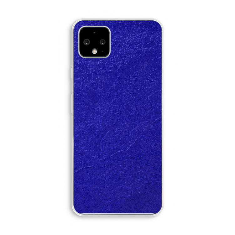 Majorelle Blue: Pixel 4 XL Transparant Hoesje