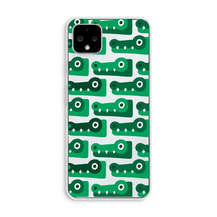 Crocs: Pixel 4 XL Transparant Hoesje
