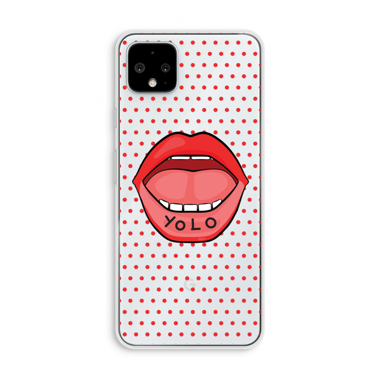 Yolo Denise: Pixel 4 XL Transparant Hoesje