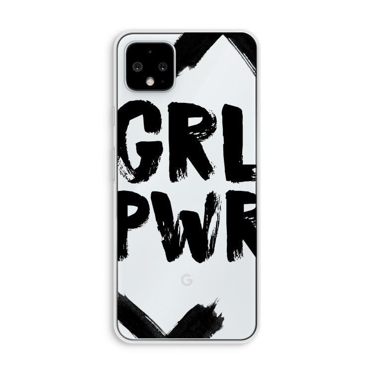 Girl Power #2: Pixel 4 XL Transparant Hoesje